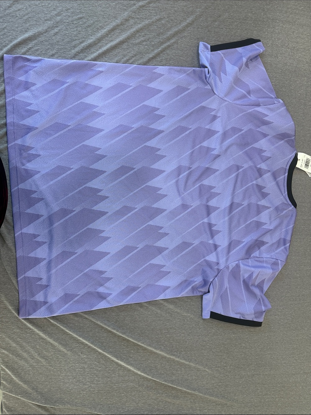 adidas Real Madrid Lavender and Black Training Jersey - Picture 4 of 4